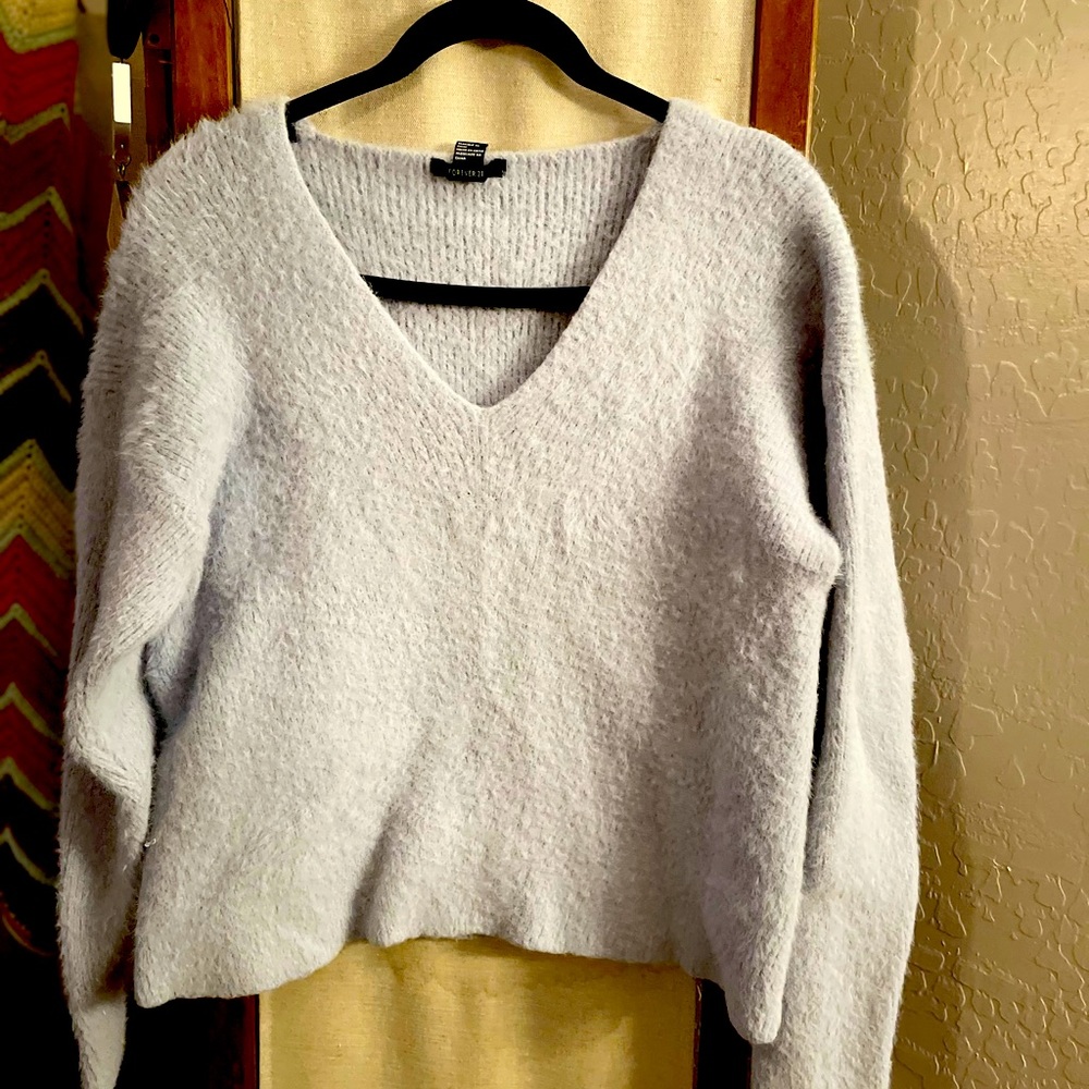 Fuzzy forever 21 sweater